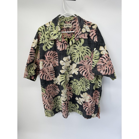 Cooke Street Other - Cooke Street Shirt Mens 2XL Multicolor Hawaiian Floral Button Up Short Sleeve